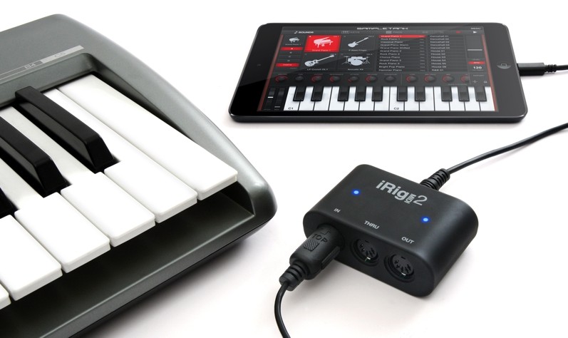iPod Touch iRig MIDI 2 Universal MIDI Interface for iPhone iPad Android and Mac/PC